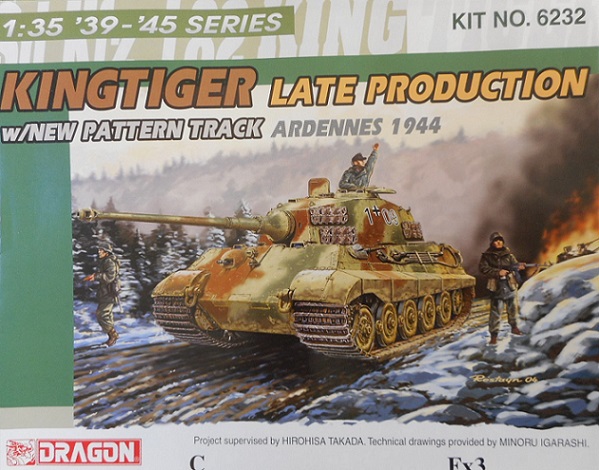 6232 ARDENNES Parts Tree N from Kit No LATE DRAGON 1/35 Scale KINGTIGER