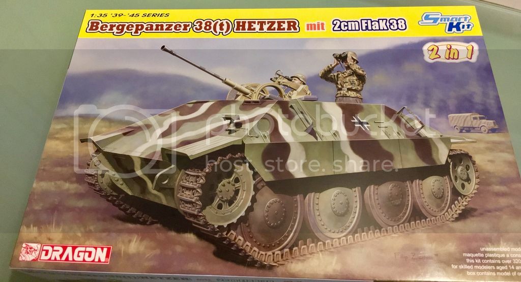 Bergerpanzer 38 (t) Hetzer Model Kit