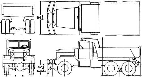 Armorama :: M51 dump truck